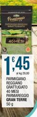 Reggiano - Parmigiano  Grattugiato 40 Mesi Parmareggio