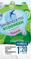 San Benedetto - Acqua Minerale Naturale Easy