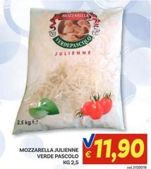 Mozzarella Julienne Verde Pascolo