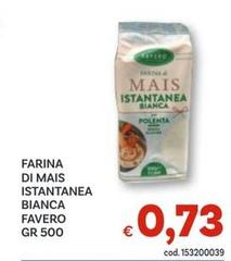 Favero - Farina Di Mais Istantanea Bianca
