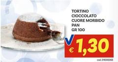 Cuore - Tortino Cioccolato  Morbido Pan