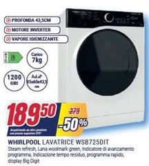Whirlpool - Lavatrice WSB725DIT