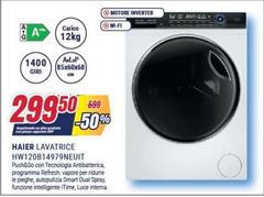 Haier - Lavatrice WW120B14979NEUT