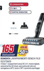 Rowenta - Lavapavimenti Senza Filo G25736e0