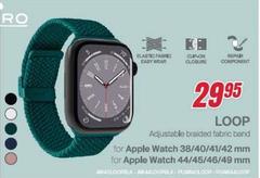Apple - Adjustable Braided Fabric Band