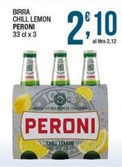 Peroni - Birra Chill Lemon