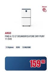 Argo - Fino A 12 Lt Deumidificatore Dry Pury 11 Evo