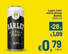 Ferrero - Lager Beer Extra Strong Barley