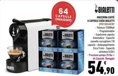 Bialetti - Macchina Caffè A Capsule Gioia