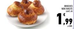 Brioches Non Farcite