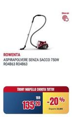 Rowenta - Aspirapolvere Senza Sacco RO4B63 RO4B63