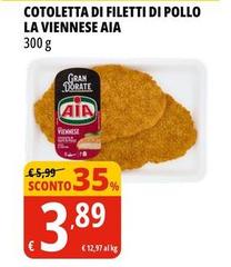 Aia - Cotoletta Di Filetti Di Pollo La Viennese
