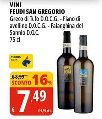 Sannio - Greco Di Tufo D.O.C.G.