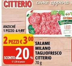 Citterio - Salame Tagliofresco