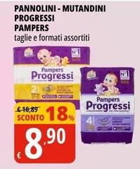 Pampers - Pannolini-Mutandini Progressi