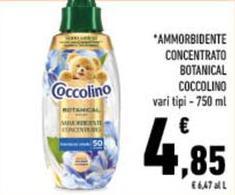 Coccolino - Ammorbidente Concentrato Botanical