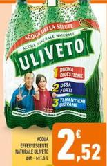 Uliveto - Acqua Effervescente Naturale