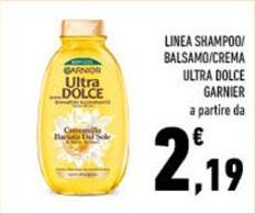 Garnier - Linea Shampoo/Balsamo/Crema Ultra Dolce