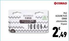 Conad - Pile Alcaline Plus