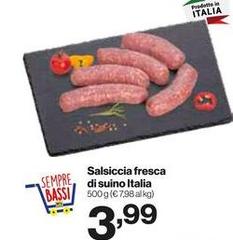 Bassi - Salsiccia Fresca Di Suino Italia