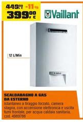 Vaillant - Scaldabagno A Gas Da Esterno 