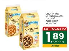 Mulino Bianco - Crostatine Cacao/ Albicocca