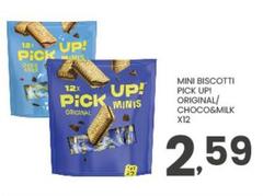Up! - Mini Biscotti Pick  Original/ Choco&milk