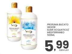 Wexor - Profuma Bucato Elisir Acquatico/ Mediterraneo