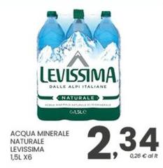 Levissima - Acqua Minerale Naturale