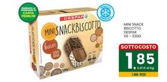 Despar - Mini Snack Biscotto X6