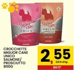 Morando - Crocchette Miglior Cane Unico Salmone/Prosciutto