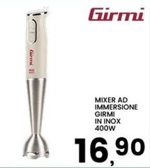 Girmi - Mixer Ad Immersione In Inox
