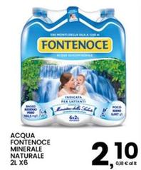 Fontenoce - Acqua Minerale Naturale