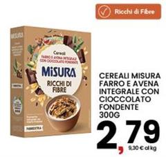 Cereal - Farro E Avena Integrale Con Cioccolato Fondente