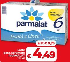 Parmalat - Latte Parz. Scremato