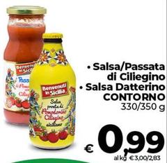 Contorno - Salsa/passata Di Ciliegino Salsa Datterino