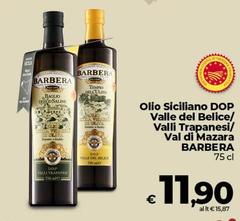 Barbera - Olio Siciliano DOP Valle Del Belice/ Valli Trapanesi/ Val Di Mazara
