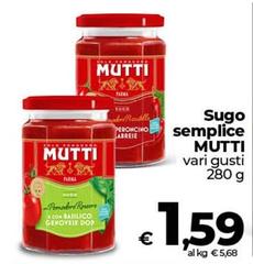 Mutti - Sugo Semplice