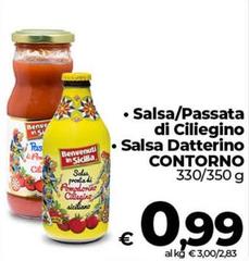 Contorno - Salsa/Passata Di Ciliegino Salsa Datterino
