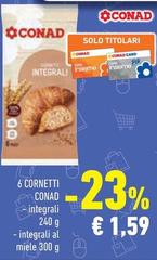 Conad - 6 Cornetti