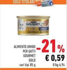 Purina - Alimento Umido Per Gatti Gourmet Gold