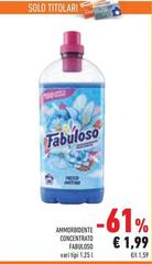 Fabuloso - Ammorbidente Concentrato