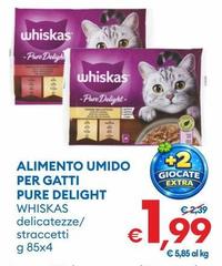 Whiskas - Alimento Umido Per Gatti Pure Delight