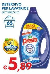 Bio Presto - Detersivo Per Lavatrice