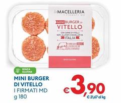 I Firmati Md - Mini Burger Di Vitello