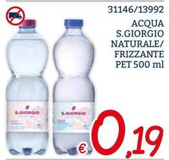 Acqua S.giorgio Naturale/Frizzante Pet