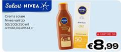 Nivea - Crema Solare