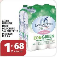 San Benedetto - Acqua Naturale Fonte Del Pollino Ecogreen