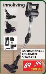Innoliving - Aspirapolvere Ciclonico Senza Fili