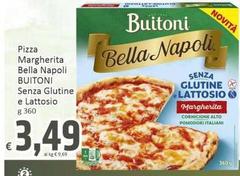 Buitoni - Pizza Margherita Bella Napoli Senza Glutine E Lattosio